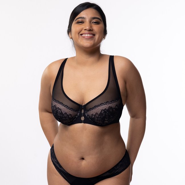 talisa recycled lace full cup bra